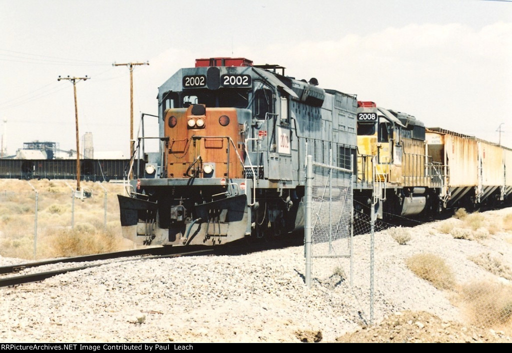 Switching cars at the plant